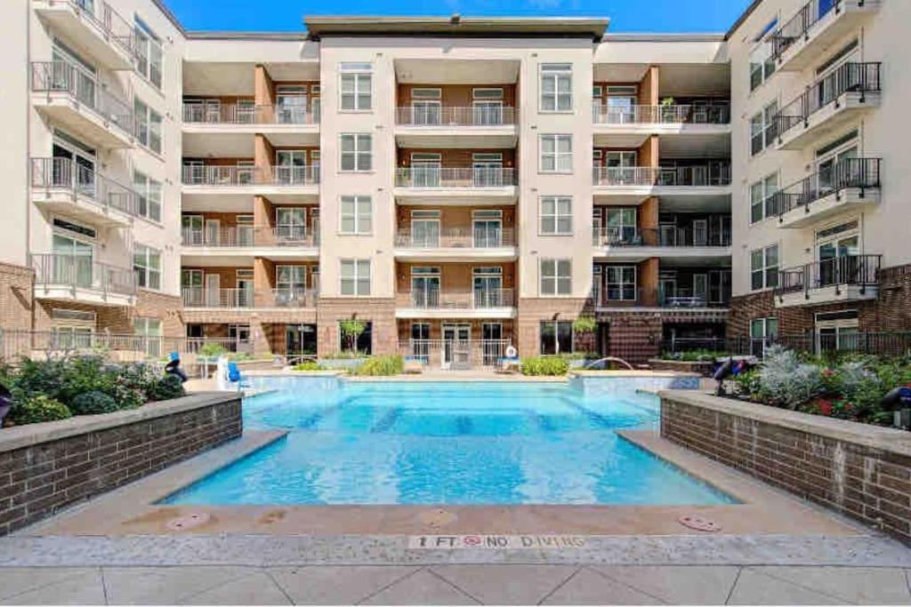 Fancy Apt Downtown. Pool. Gym. Lounge. Pet Ok Χιούστον Εξωτερικό φωτογραφία